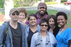 The NYC crew with LaChanze