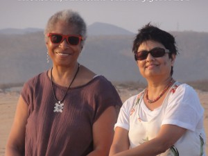 Alice Walker and director Pratibha Parmar.